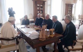 POPE MEETING SYNOD BISHOPS