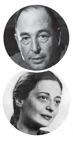 C.S. Lewis and wife