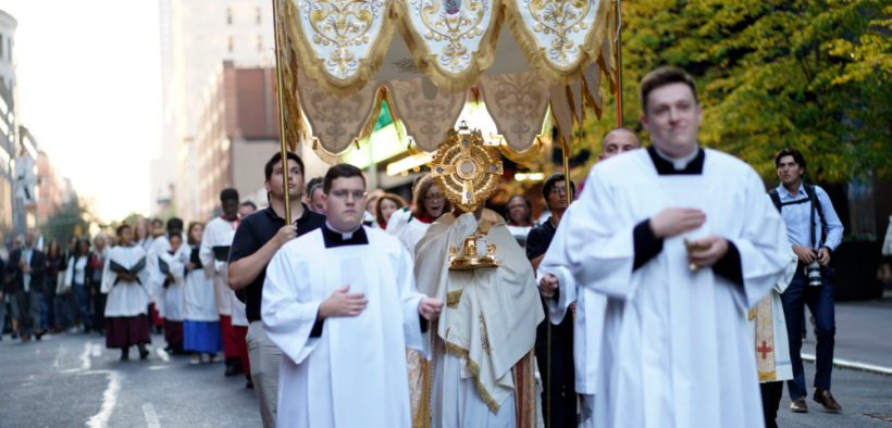 EUCHARISTIC PROCESSION NEW YORK