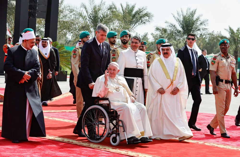POPE FRANCIS BAHRAIN VISIT
