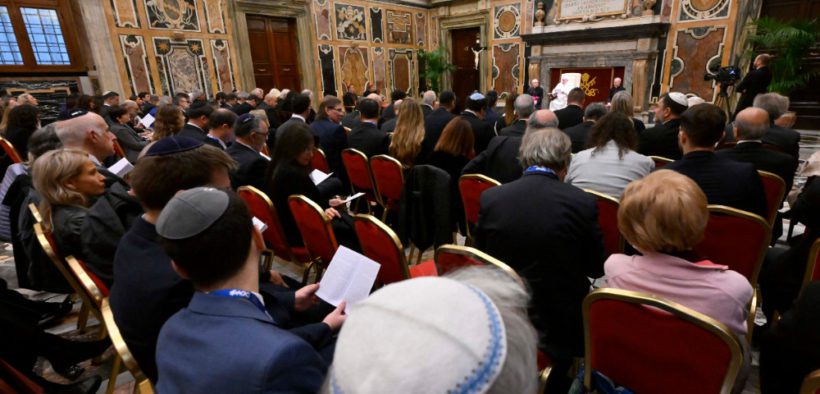 POPE FRANCIS WORLD JEWISH CONGRESS