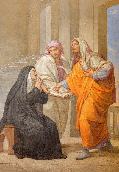 St. Monica and St. Augustine