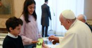 POPE CATHOLIC ACTION CHILDREN