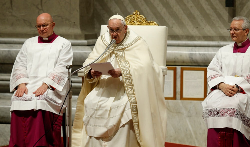 POPE FRANCIS VESPERS