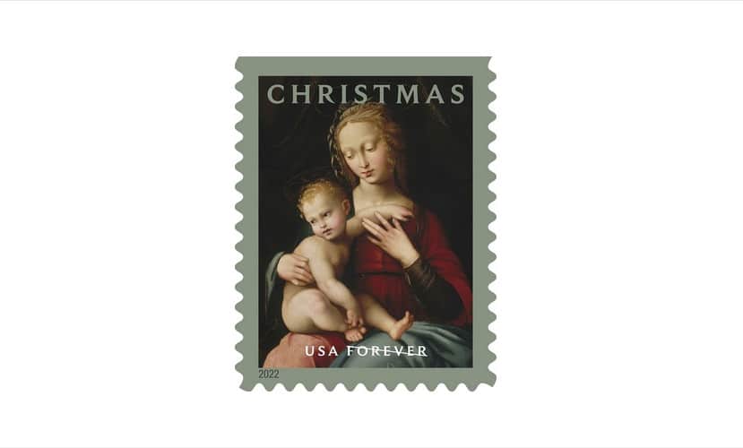 Christmas stamp