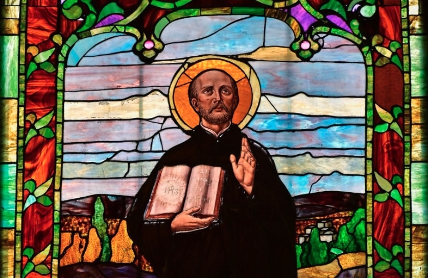 The conversion of St. Ignatius Loyola