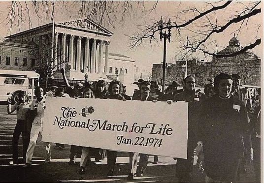 March for Life 1974