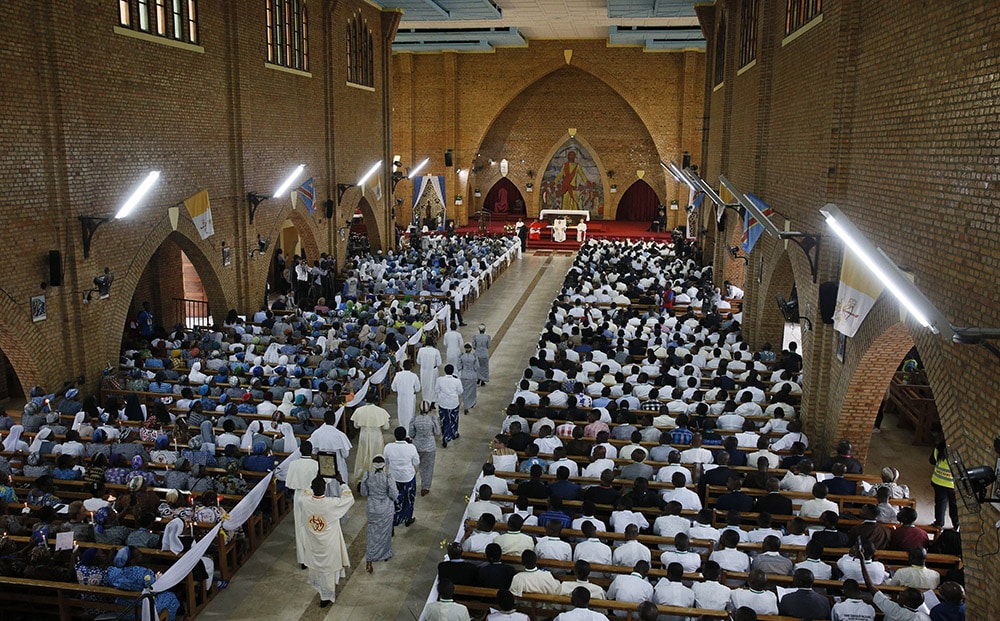 Pope Congo Priests