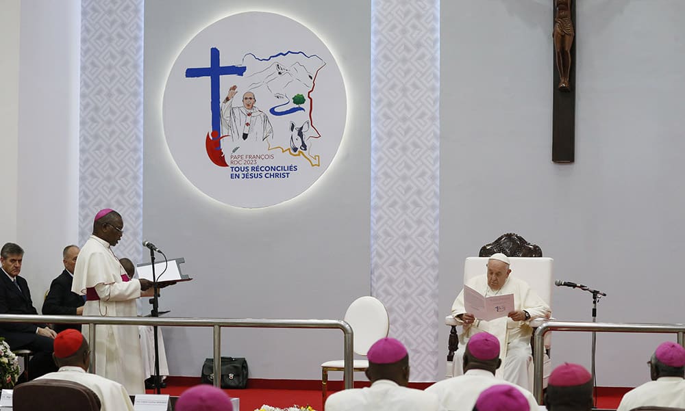 Pope Congo Bishops