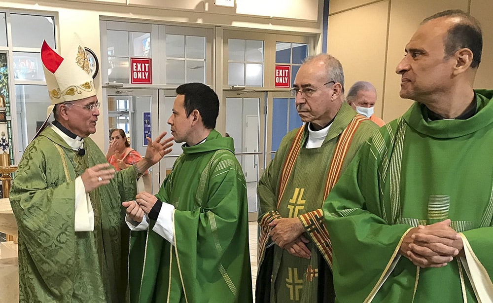 Freed Nicaraguan priests