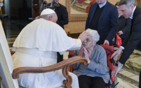 Pope Welcoming