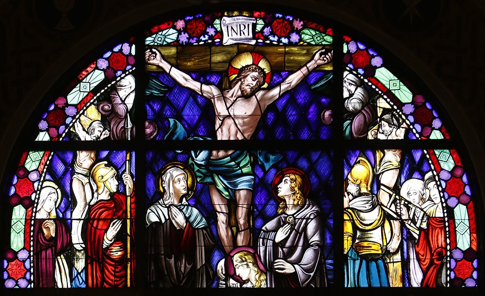 NEW YORK STAINED-GLASS HOLY WEEK