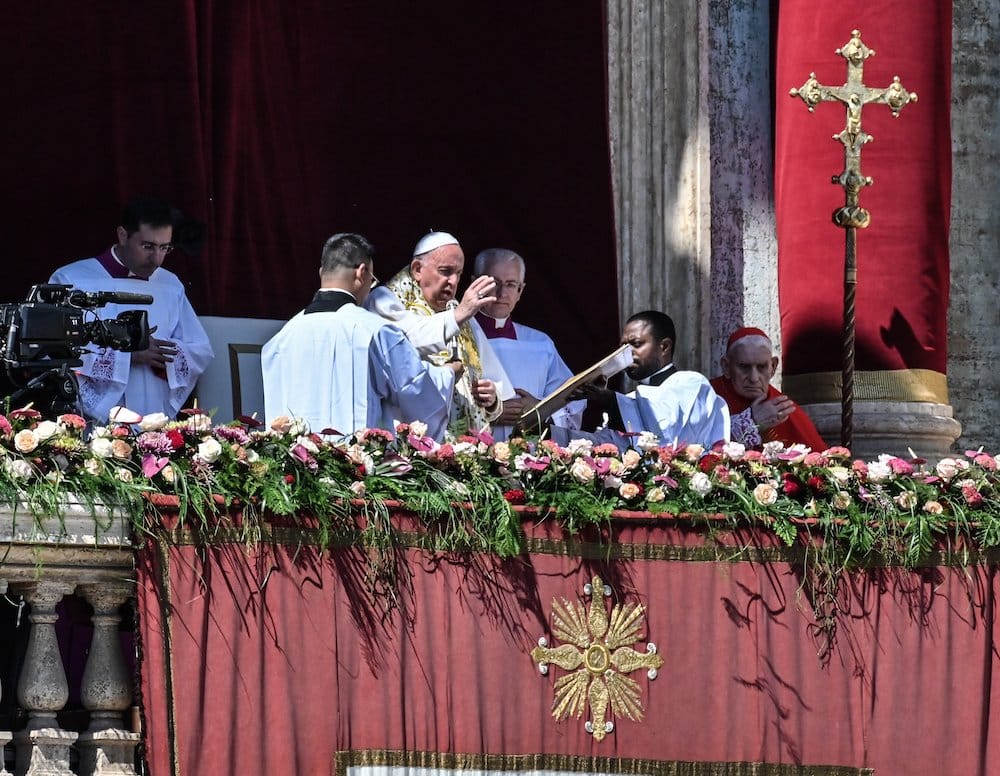 POPE FRANCIS EASTER 'URBI ET ORBI'