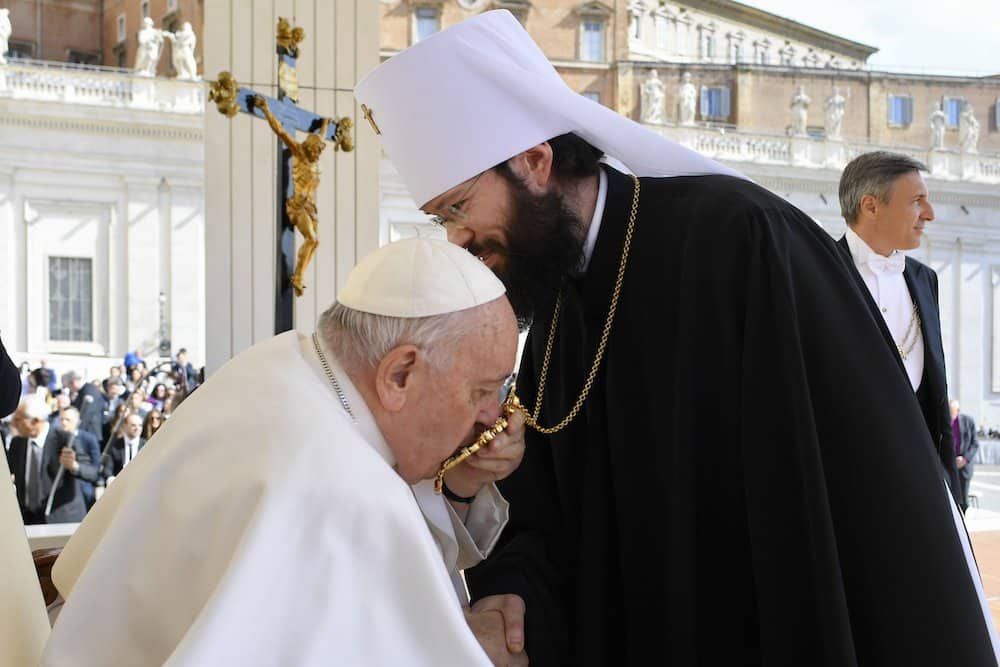 Pope Francis Russian Orthodox