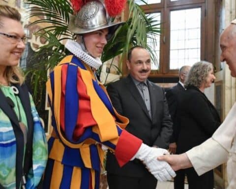 POPE NEW SWISS GUARDS