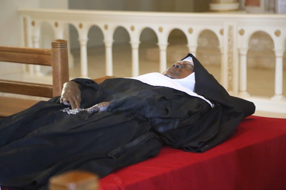 BENEDICTINE FOUNDRESS EXHUMED