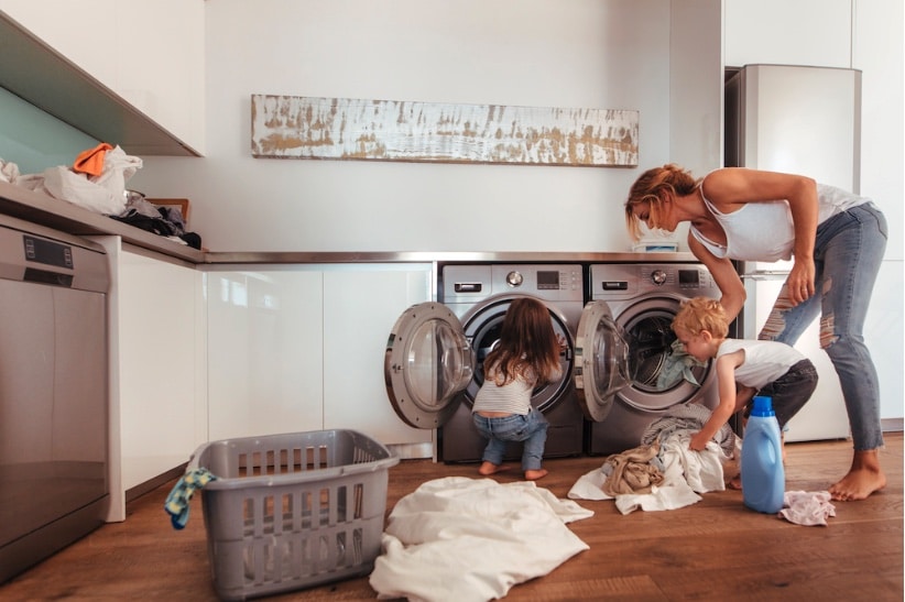 family laundry