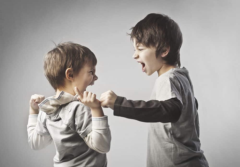 kids fighting