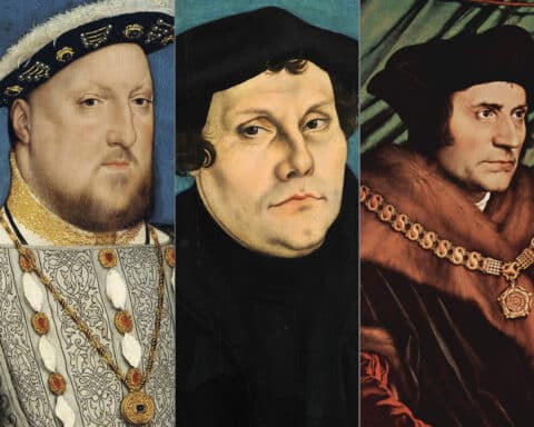 HENRY VIII, MARTIN LUTHER, ST. THOMAS MOORE