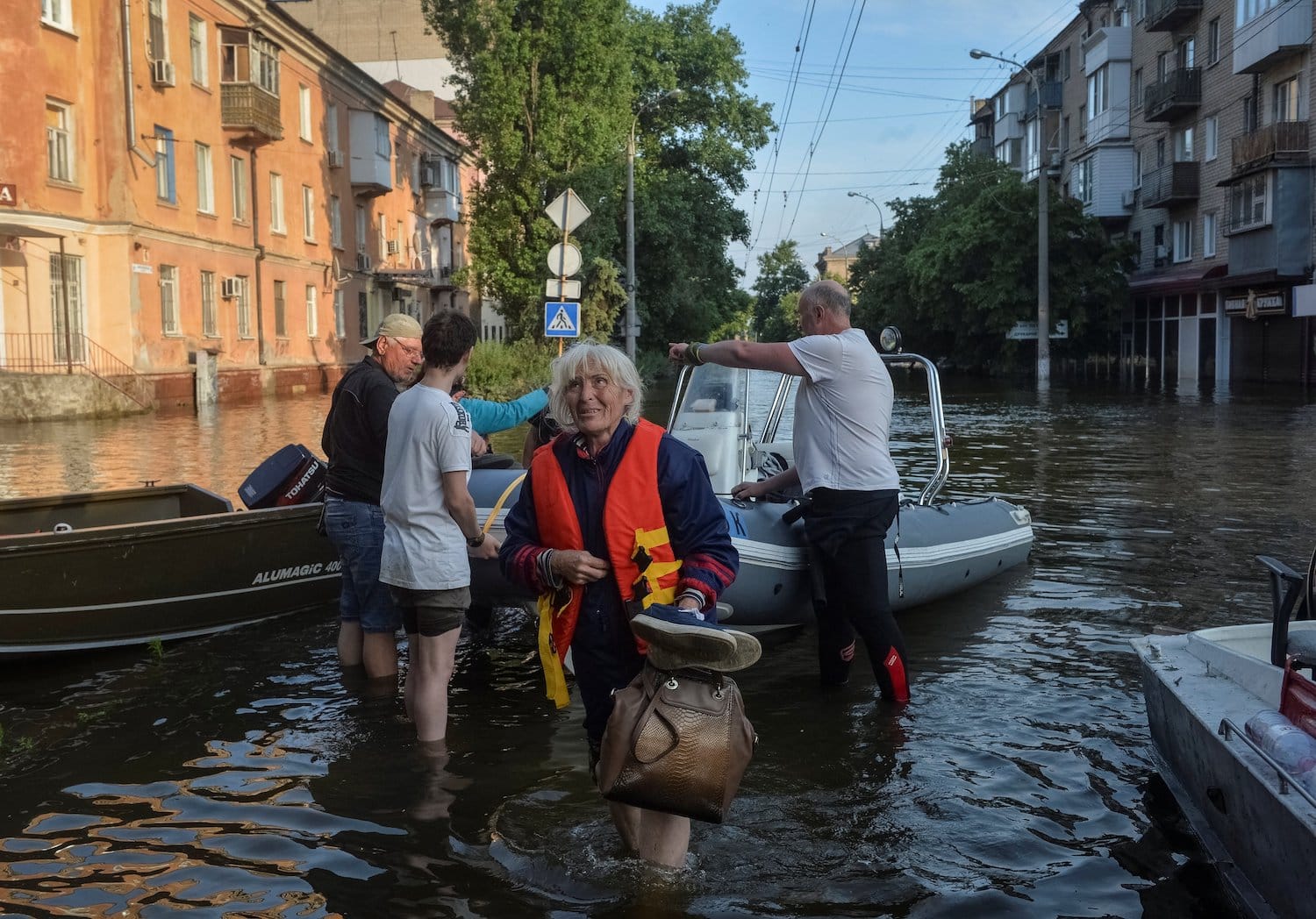 Ukraine flood