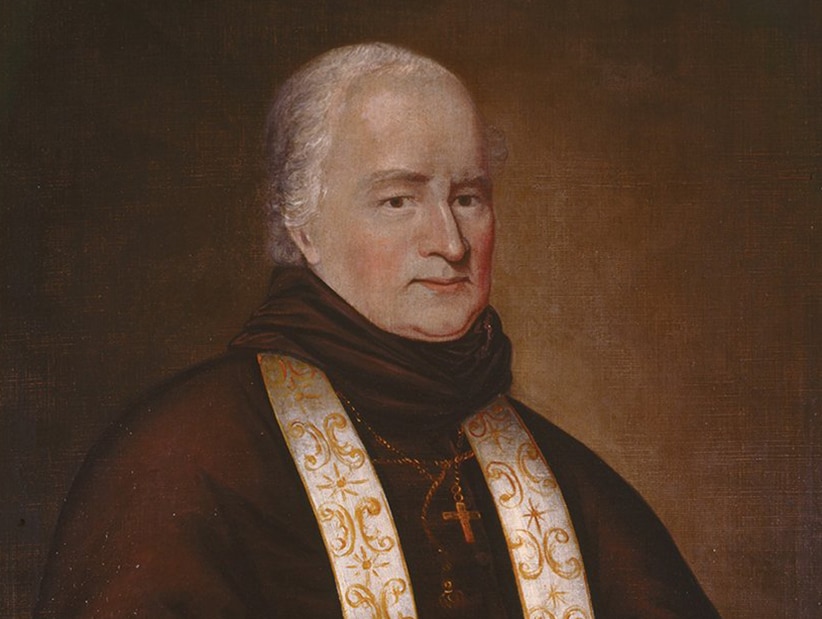 ARCHBISHOP JOHN CARROLL PAINTING