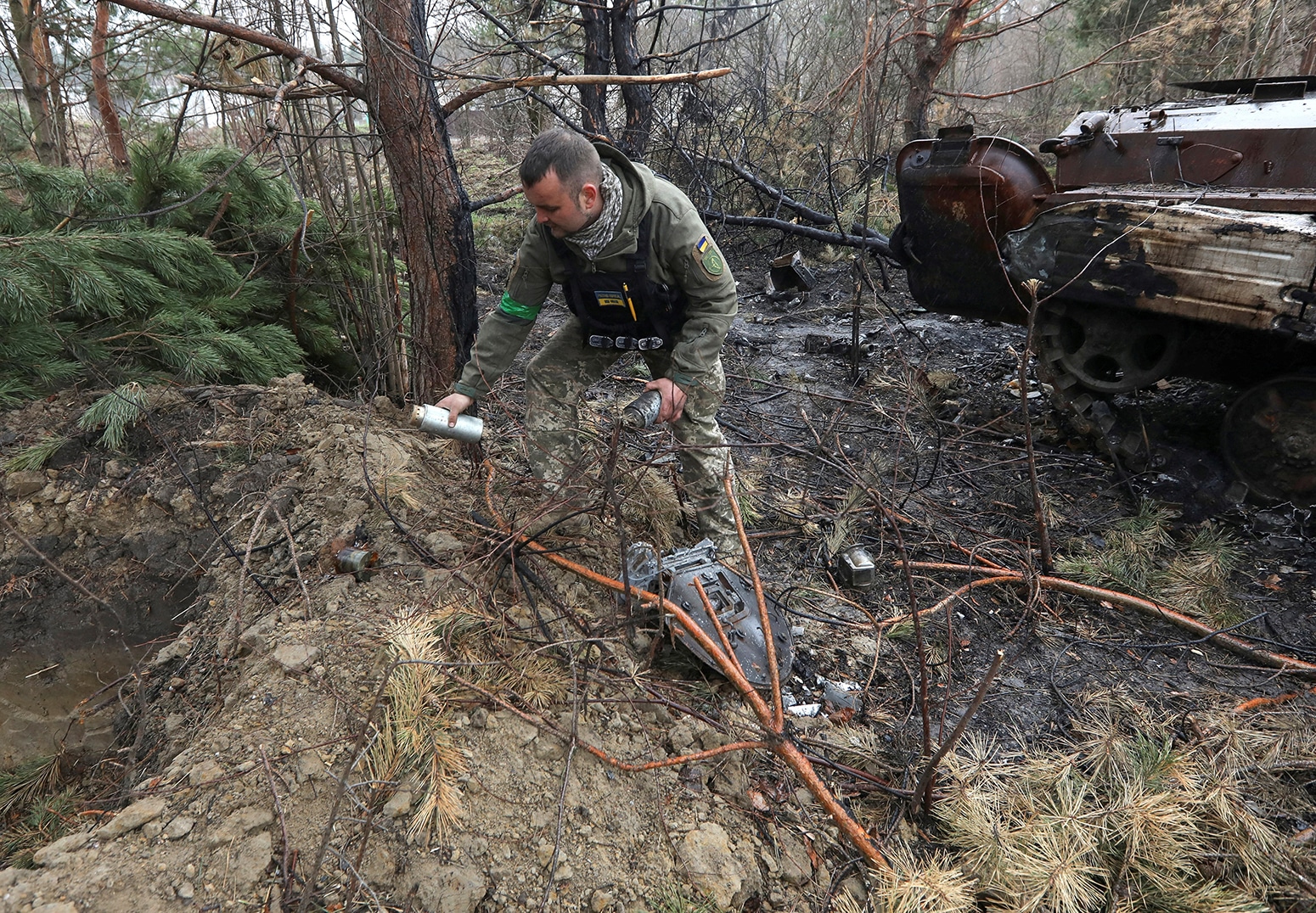 UKRAINE RUSSIAN CLUSTER BOMB