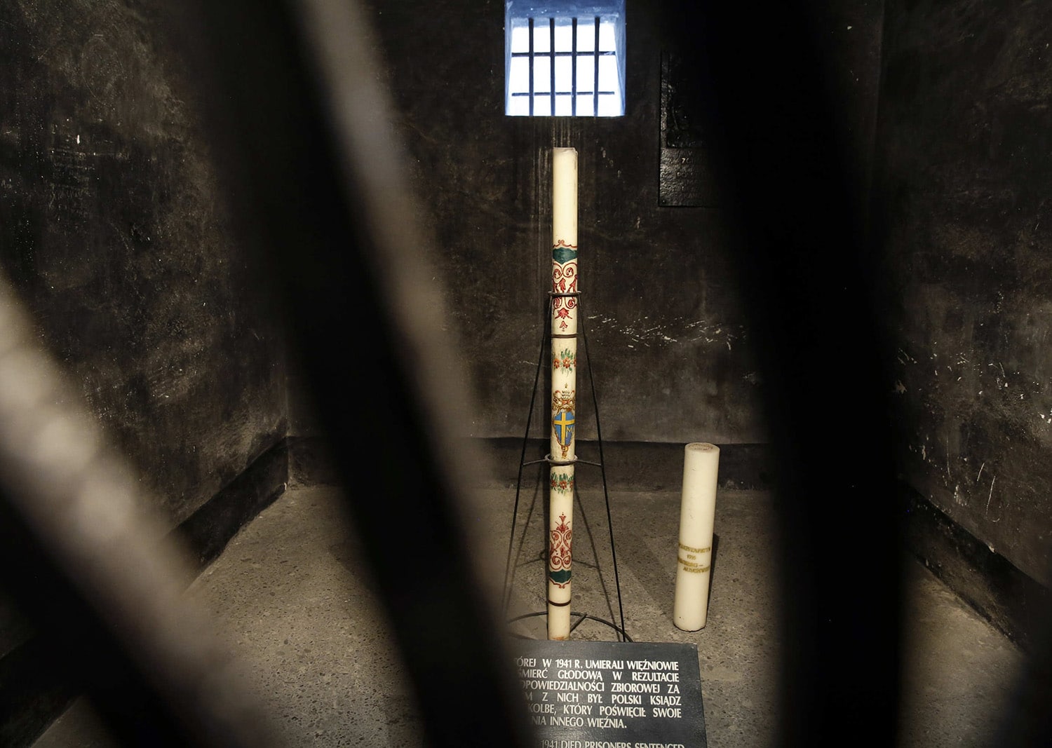Maximilian Kolbe Auschwitz cell