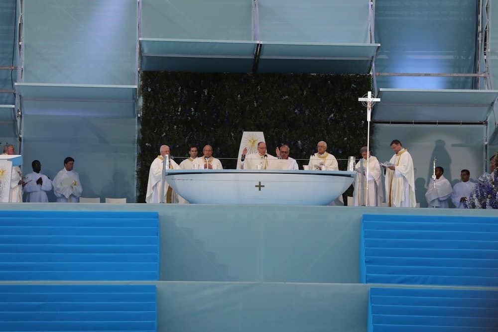 WORLD YOUTH DAY PORTUGAL OPENING MASS
