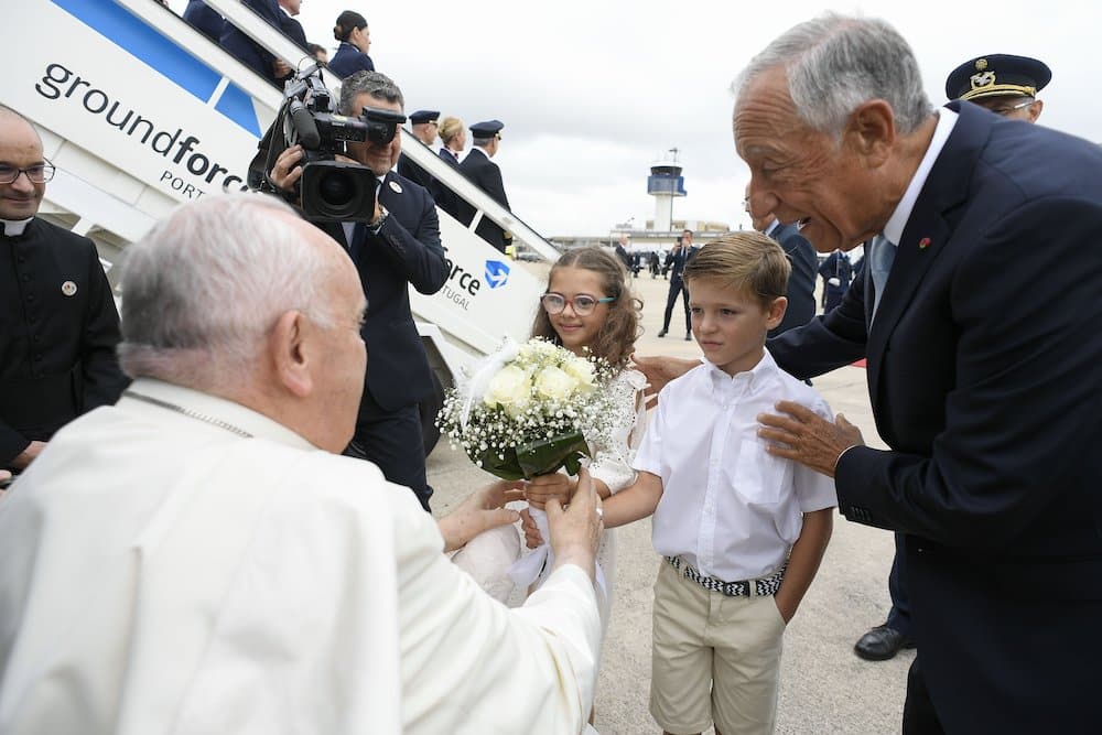 POPE PORTUGUESE PRESIDENT