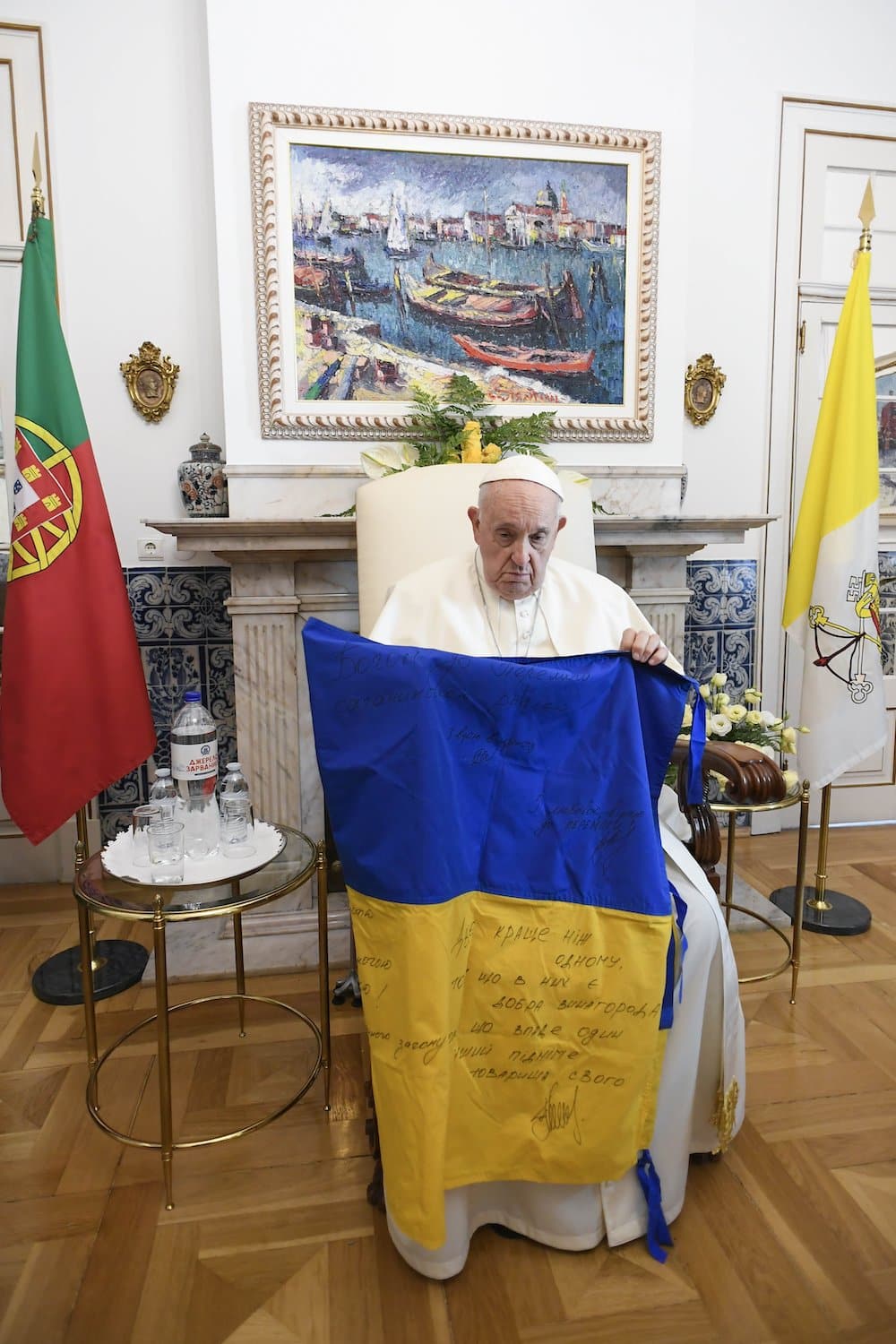 POPE UKRAINIAN PILGRIMS