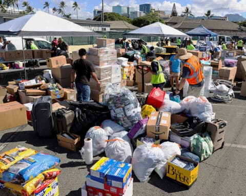 Maui relief efforts