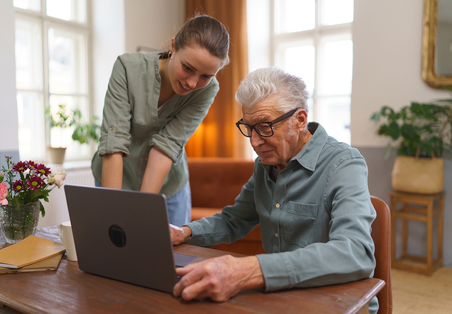 student and senior citizen