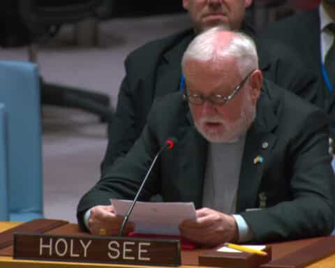 ARCHBISHOP PAUL GALLAGHER UNITED NATIONS