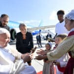 POPE FRANCIS ARRIVES IN MARSEILLE