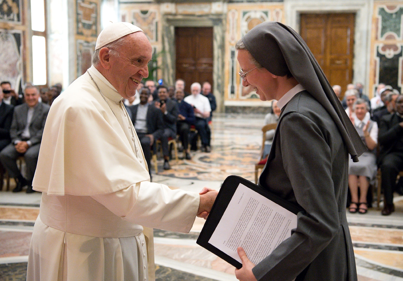 first woman secretary of dicastery