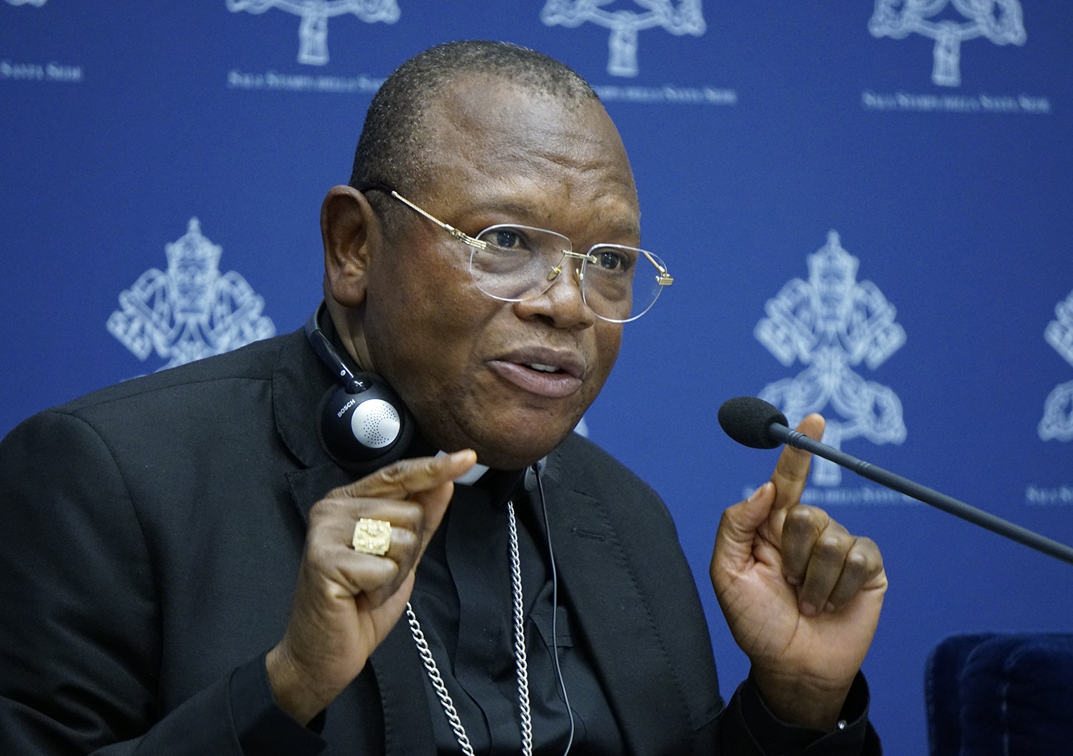 CARDINAL FRIDOLIN AMBONGO SYNOD CONFERENCE