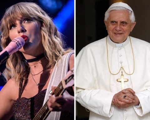 Taylor Swift and Pope Benedict