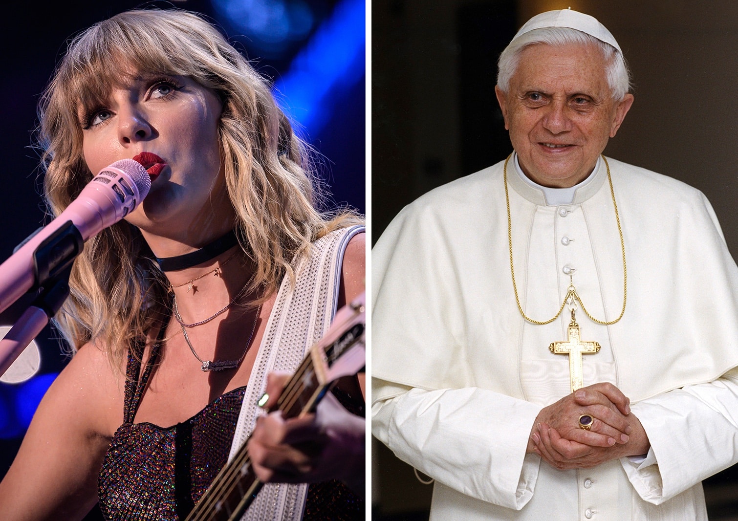 Taylor Swift and Pope Benedict