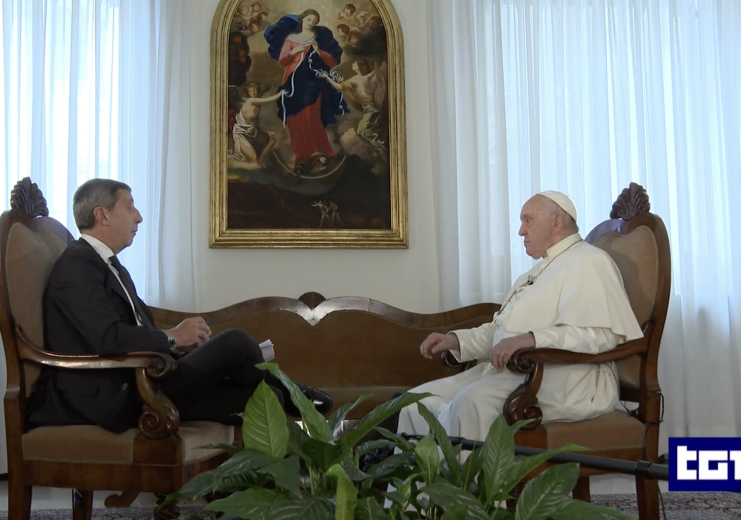 Pope interview