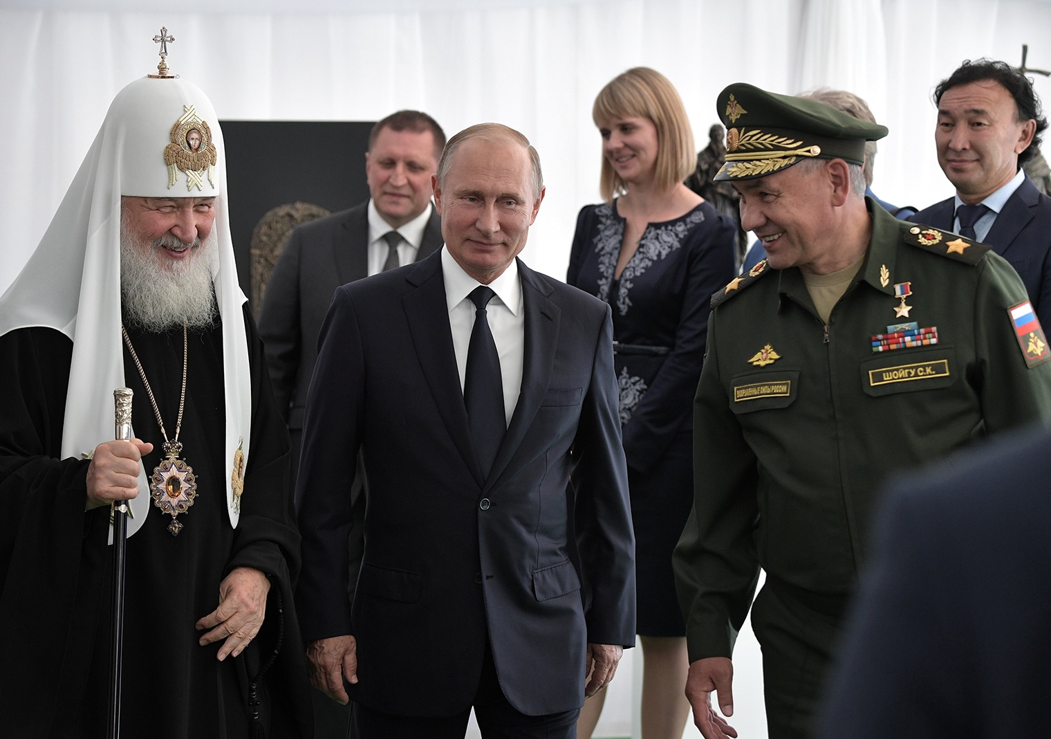 RUSSIAN PATRIARCH KIRILL PUTIN DEFENSE MINISTER