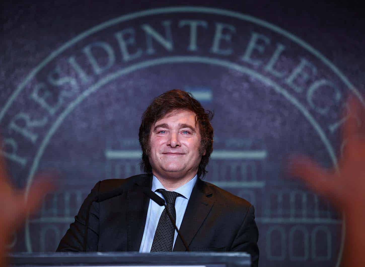 PRESIDENT-ELECT JAVIER MILEI OF ARGENTINA