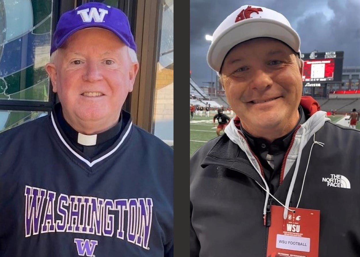 SIBLING PRIESTS APPLE CUP WAGER