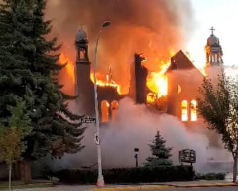 Canada church burnings