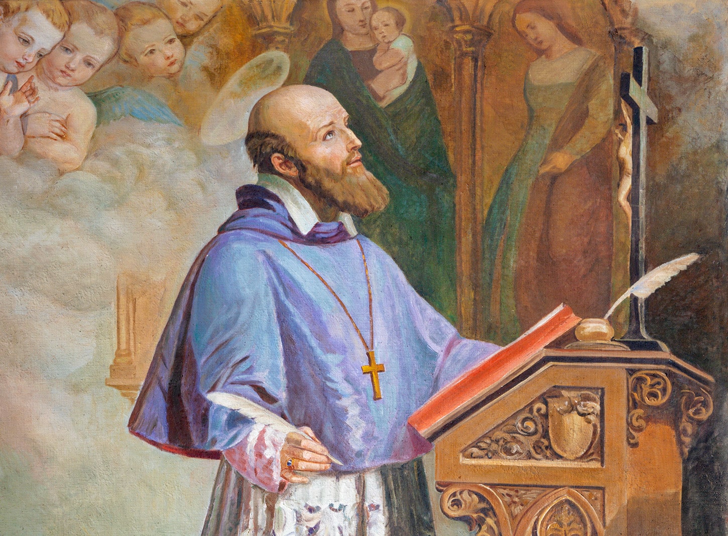 Biography Of St Francis De Sales Jan 24 St Francis De Sales