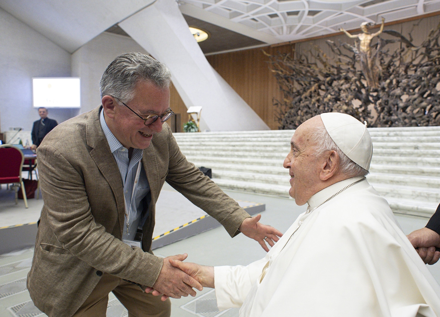 POPE FRANCIS AND AUSTEN IVEREIGH