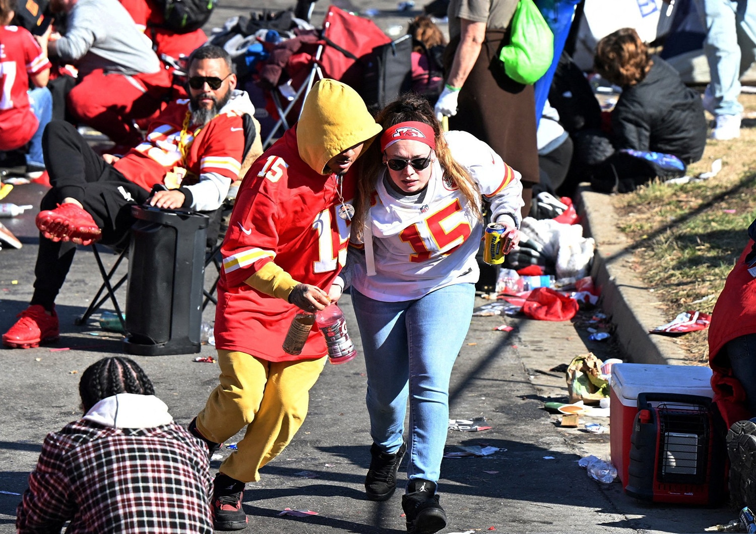 SHOOTING KANSAS CITY CHIEFS SUPER BOWL PARADE