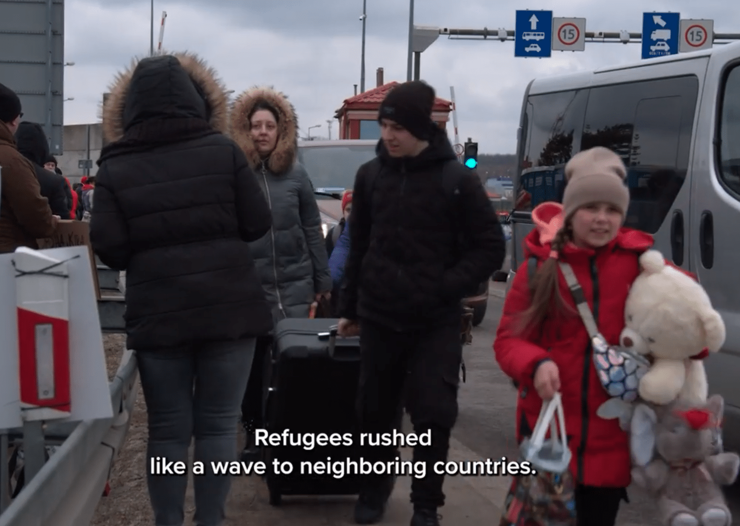 Novena Ukraine refugees