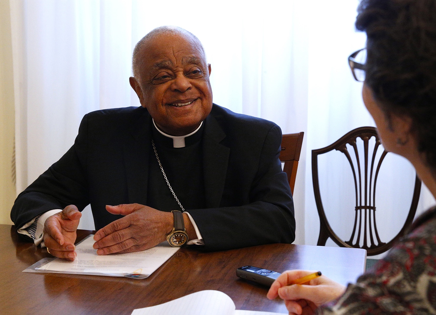 CARDINAL WILTON GREGORY INTERVIEW SYNOD