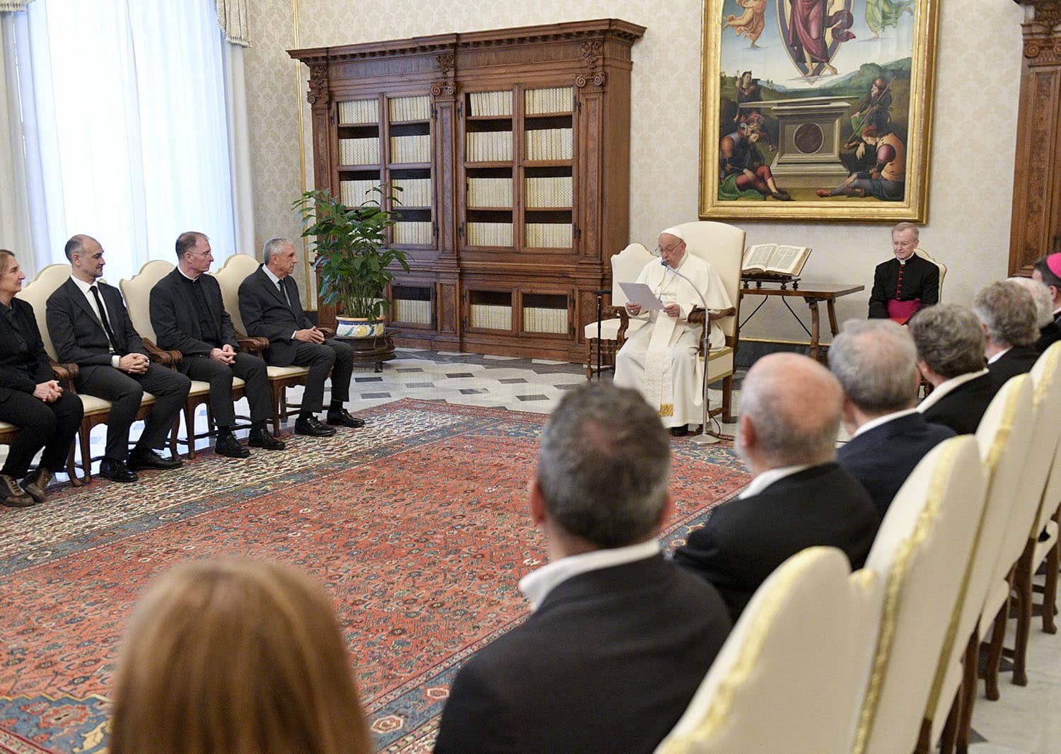 POPE FRANCIS BARCELONA UNIVERSITY