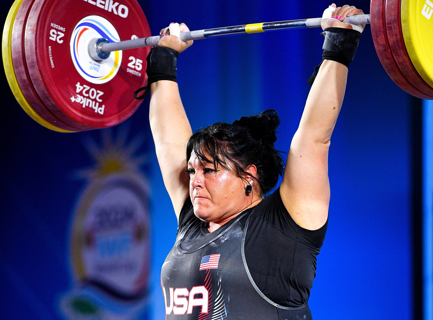 AMERICAN WEIGHTLIFTER MARY THEISEN-LAPPEN